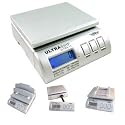 ULTRASHIP 55 lb. DIGITAL POSTAL SHIPPING & KITCHEN FOOD SCALE BLACK