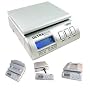 ULTRASHIP 55 lb. DIGITAL POSTAL SHIPPING & KITCHEN FOOD SCALE BLACK