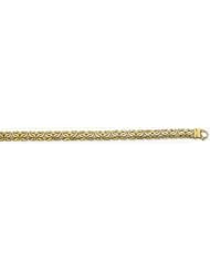 7mm 14k Bizantina (Byzantine) Bracelet 7"