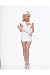 Sexy Adult Womens Halloween Costumes Hot Vinyl Naughty Nurse Costume Theme Party Outfit Leg Avenue Large, Pink