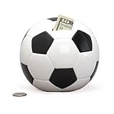 Soccer Shape Piggy Bank For Saving Money And Sports Decor
