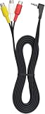 Pioneer CD-RM10 Composite A/V-To-Aux Input Cable for PIOAVICD3