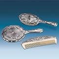 3 PC. DRESSER SET FLUTED