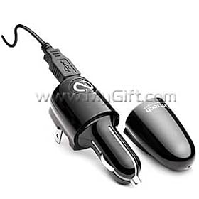 Naztech n300 3-IN-1 Cell Phone Charger with Mini USB Cable for Blackberry Curve 8350i Cell Phone