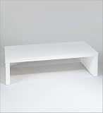 Euro Style Wood Coffee Table Abby Occasional Coffee Table (Style: White Lacquer)