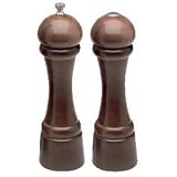 Chef Specialties 08102 8 Inch - 20cm Windsor Walnut Pepper Mill Salt Mill Set