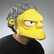 Simpsons - Moe the Bartender Halloween Mask