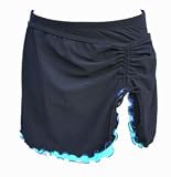 Profile by Gottex Solid Tricolore Skirted Swimwear Bottom (12 Black)