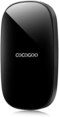 Cocogoo C5 Smart Power Basic 5000mah Portable Charger External Battery Pack Backup Power Bank for Iphone 6 Plus 5s 5c 5 4s, Ipad Mini, Samsung Galaxy S6 S5 S4 Note, Nexus, Htc, Motorola, Nokia, Ps Vita, Gopro, More Phones and Tablets (Black)
