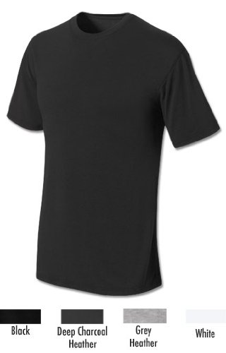 Duofold Varitherm Men's Silk Weight Dri-Release S/S Crew 10SS, White, 2XL