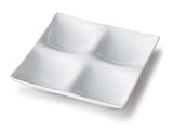 kowake 4つ仕切り皿 白磁 64-018-101
