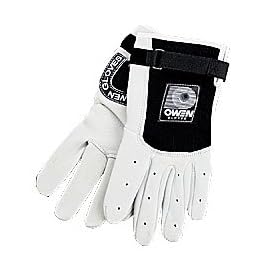 Owen Handball Gloves White/Black (Size S, M, L or XL)