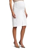 Maternal America Women's Twill Pleated Skirt