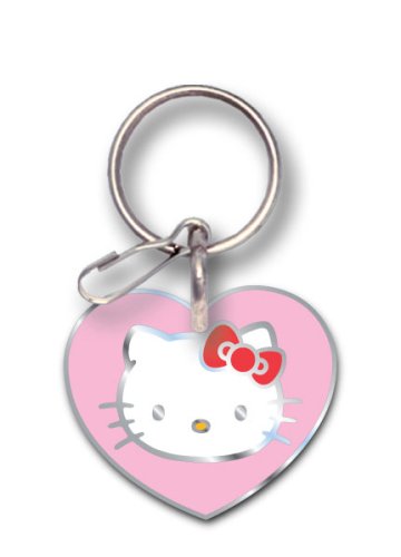 Plasticolor 004027R01 Hello Kitty Enamel Key Chain