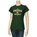 Majestic Oakland Athletics Ladies Green Property Of T-shirt