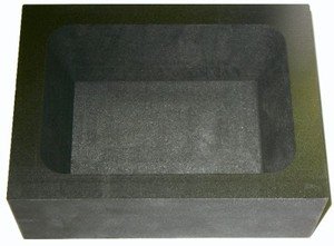 1000 Troy Oz Gold Graphite Ingot Mold for Casting 