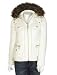 Apparel : Twill Ruffle Faux Fur Lined Jacket