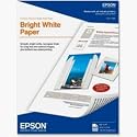 Epson Premium Bright White Inkjet Paper, 108 ISO Brightness, Letter Size, 500 Sheets (S041586)