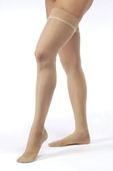 Jobst Ultrasheer 15-20 Thigh-Hi Silky Beige Large