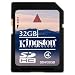 Electronics : Kingston SD4/32GB Flash Memory 32GB SDHC Class 4 Flash Card (Blue)