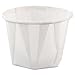 Solo White 1 Oz Paper Portion Cup, 20 Packs of 250 (SCC100) Category: Portion and Souffle Cups and Lids