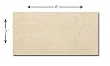Crema Marfil Subway 3x6" Marble Tile Premium Honed