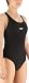 Speedo 8-007130001 Badeanzug SPLASHBCK SOLID GRLS BLK, BLACK, 164