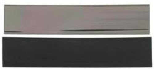 AMACO Friendly Plastic, 1-1/2-Inch-by-7-Inch, Pewter/Black Solid