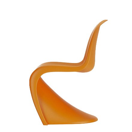 Panton Junior Chair by Vitra - Tangerine