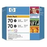 HP 70 Photo Black 130 Ml Crtg Twin Pack Use In Desingjet Printers