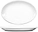 ITI-DO-12 Porcelain 10-1/4-Inch by 8-Inch Dover Platter, 24-Piece, White