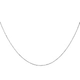 Karat Platinum Diamond-Cut Bead Necklace, 18"