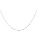 Karat Platinum Diamond-Cut Bead Necklace, 18
