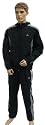 Adidas Mens Black Hooded Training Tracksuit