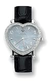 Aqua Master Women's One Row Diamond Heart Watch, 0.50 ctw