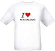 I LOVE NEW ORLEANS - City-series - White T-shirt