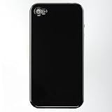 Premium Black TPU Flexi Soft Gel Skin for Apple iPhone4, 4th Generation, 4th Gen - Black