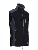  : HUSKY Fleece SoftShell Weste NAOH schwarz Gr XL