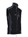 Sports : HUSKY Fleece SoftShell Weste NAOH schwarz Gr XL