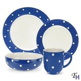 Buy Spode Baking Days Dark Blue 4 Pc Place Setting