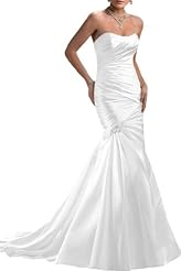 Strapless Satin Mermaid Bandage Dress 