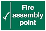 Stewart Superior Fire Assembly Point Self Adhesive Sign Ref SPO52PVC