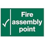 Stewart Superior Fire Assembly Point Self Adhesive Sign Ref SPO52PVC