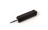 Techlink Wires1st - 3.5mm Stereo Plug To 6.35mm Stereo Socket Adaptor