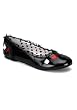 Women's Poker Suit Design Flats