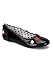 Women's Poker Suit Design Flats