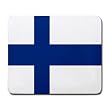 Finland Flag Mouse Pad
