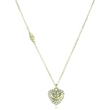 Juicy Couture Pave Heart Icons Gold And Opal P