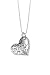 Picture of Amazon.com Collection:Sterling Silver "I Love You with All My Heart" Heart Pendant with Heart Charm, 18"