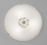 LOTHUS:, Deckenleuchte, Made in Italy, Handarbeit, Made with OPTIC KOLARZ Kristall,
